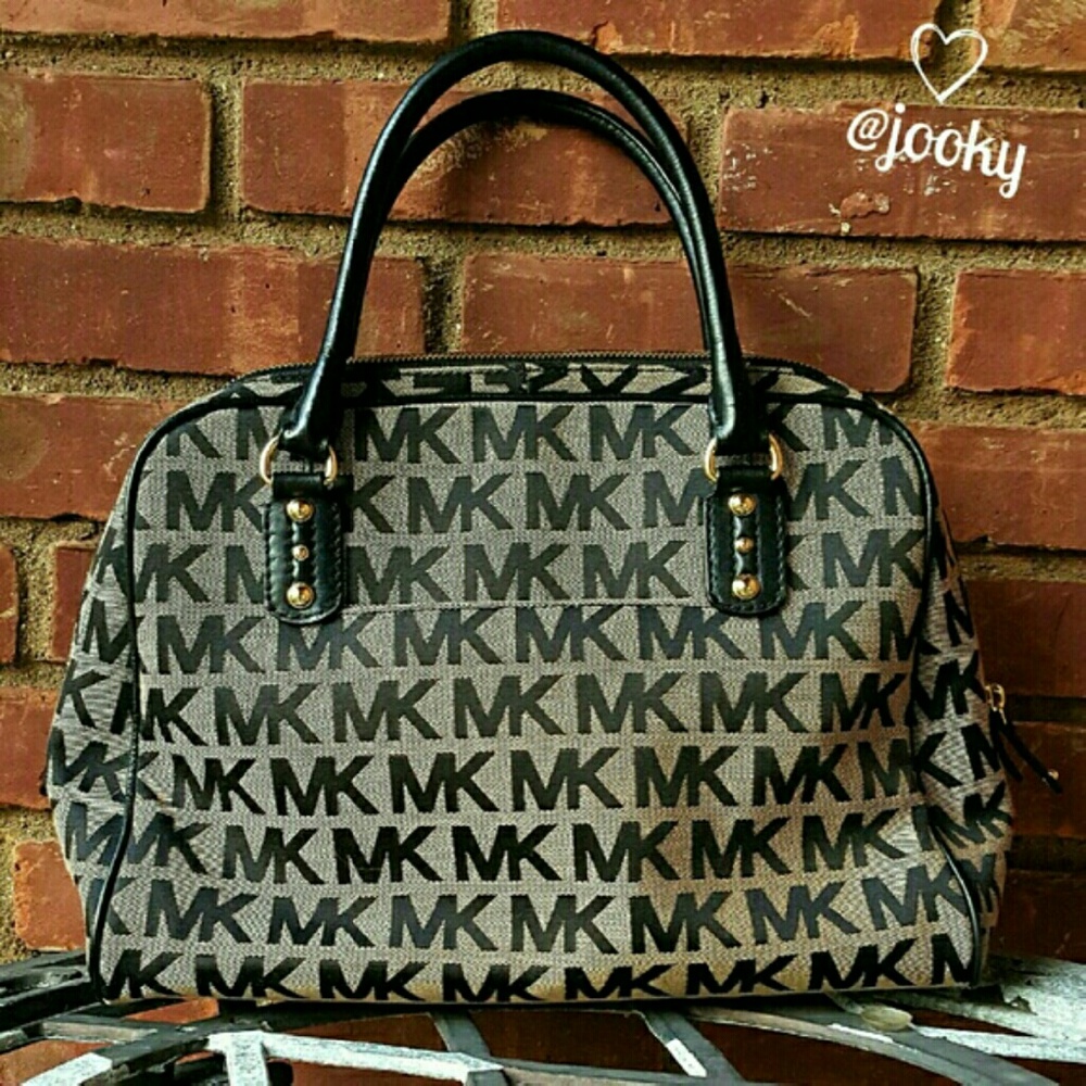 Michael Kors signature dome satchel